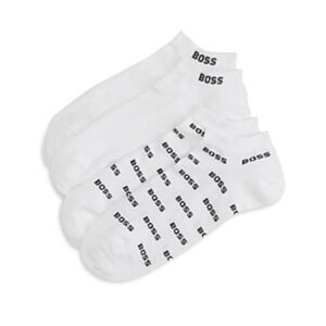 Boss Men Allover Socks Pack of 2 White Shoe Size 7-13